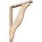 Ekena Millwork Funston Block Smooth Bracket w/ Offset Brace, Douglas Fir, 3 1/2"W x 26"D x 34"H BKT0402X26X34FST05SDF - alternate 1